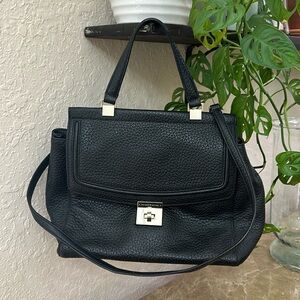 Kate spade ♠️ top handle pebbled leather satchel